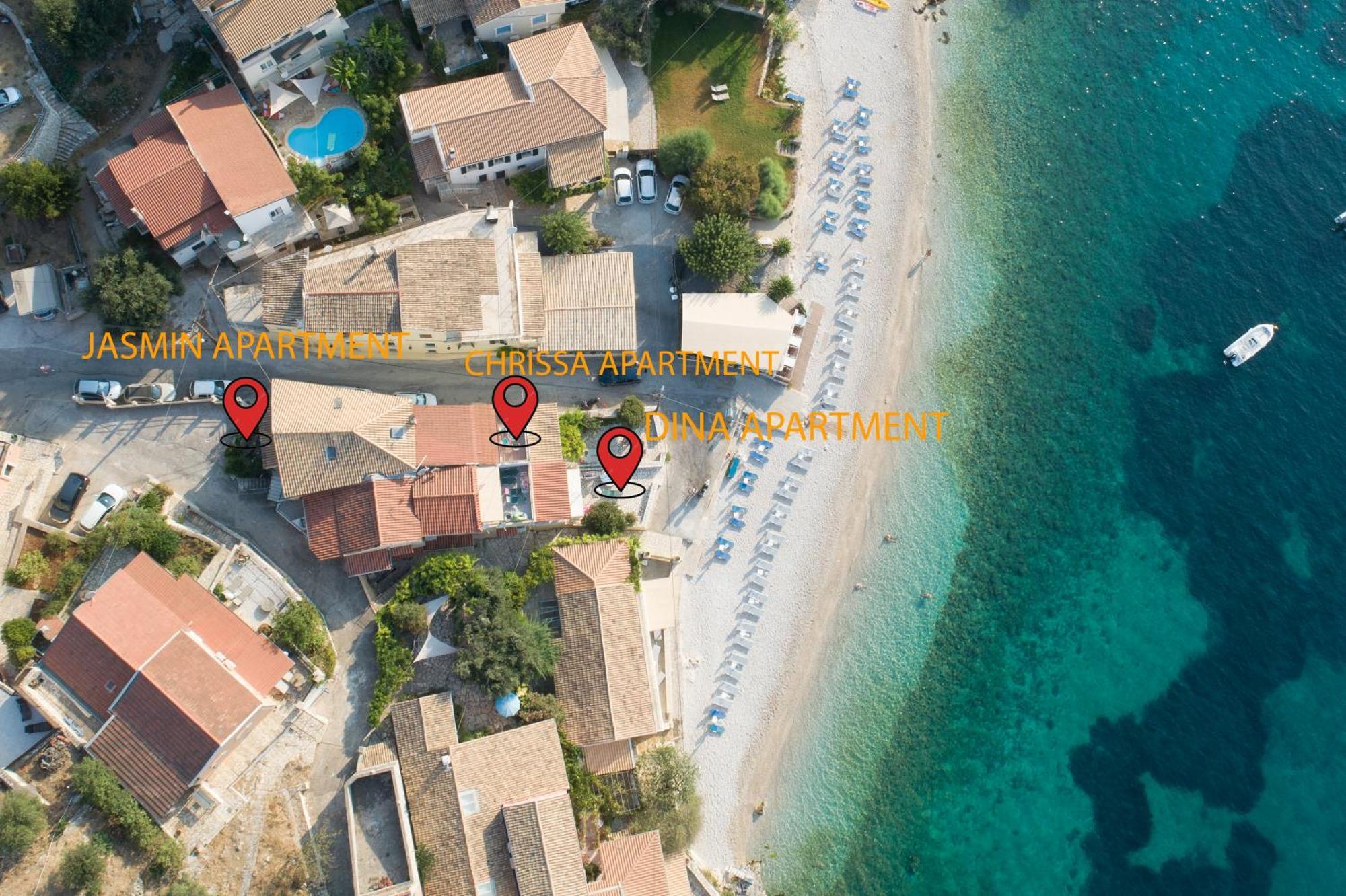 Kaminaki Beachfront Apartments Nisaki  Eksteriør billede